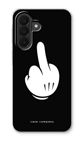 Middle finger black