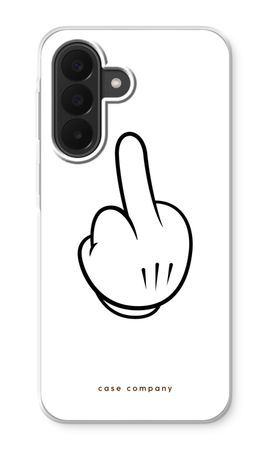 Middle finger white