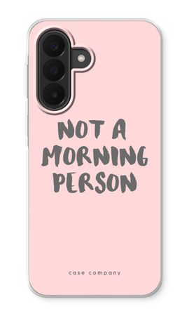 Morning person