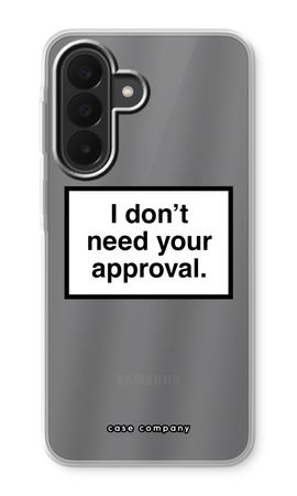 Don't need approval