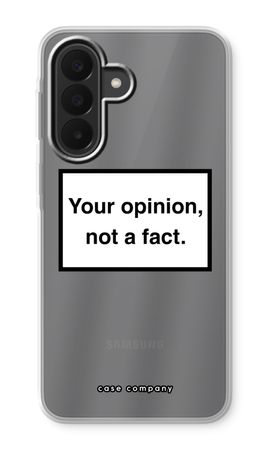 Your opinion
