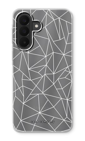 Geometric lines white