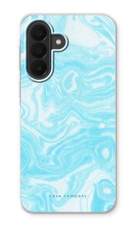 Water paint blue