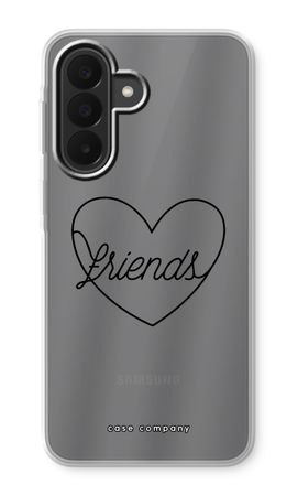 Friends heart black
