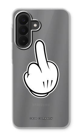 Middle finger white