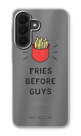 Fries before guys