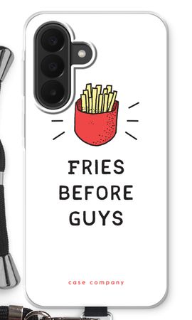 Fries before guys