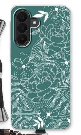 Flowers in lace