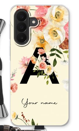 Flirty Flowers Monogram