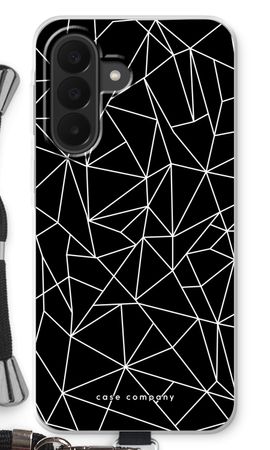 Geometric lines white