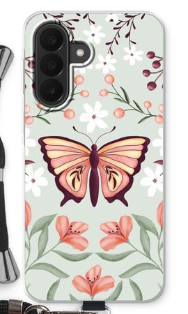 Butterfly in a floral world