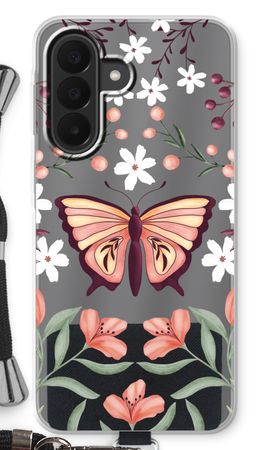 Butterfly in a floral world