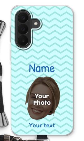 Personalized Face - Stripes Pattern