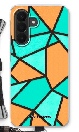 Stained glass - Orange