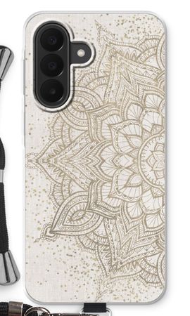 Boho golden mandala
