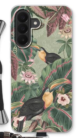 Tropical jungle toucan