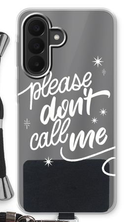 Don't call