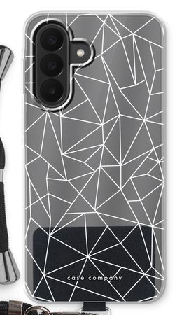 Geometric lines white