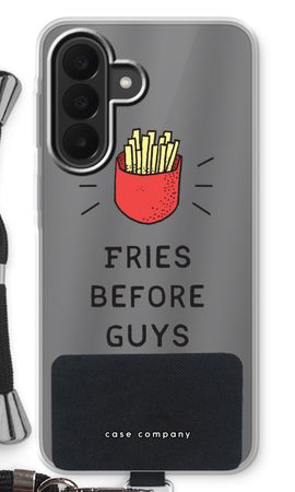 Fries before guys
