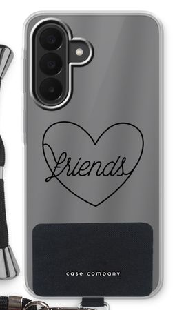 Friends heart black