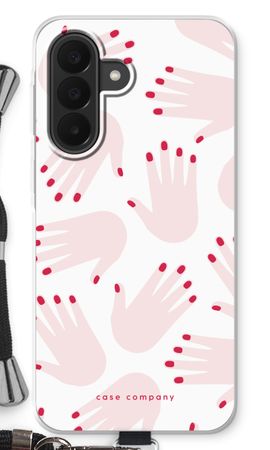 Hands pink