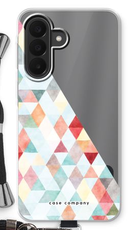 Coloured triangles pastel