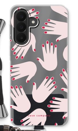 Hands pink