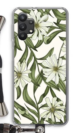 White flower pattern