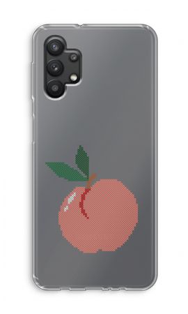 Stitched Peach