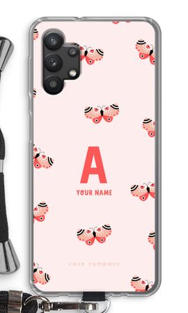 Rosy Butterflies Monogram