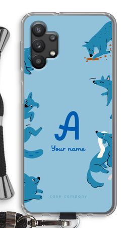 Playful Dogs Monogram