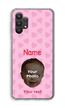 Personalized Face - Hearts N°2