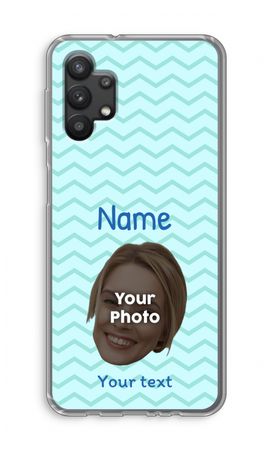 Personalized Face - Stripes Pattern