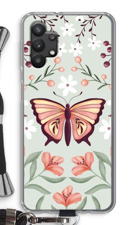 Butterfly in a floral world