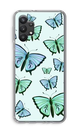 Blue & Green Butterflies