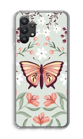 Butterfly in a floral world