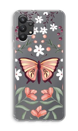 Butterfly in a floral world