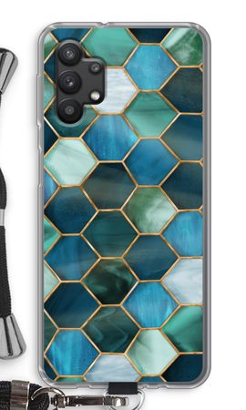 Hexagons in stained glass