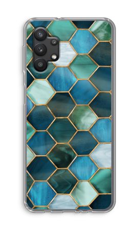 Hexagons in stained glass
