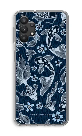 Midnight Koi, Samsung Galaxy A32 5G weiche Hülle