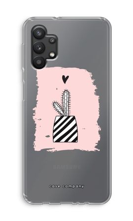 Black and white cactus