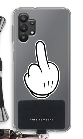 Middle finger white