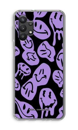 Melting Smiley - Purple