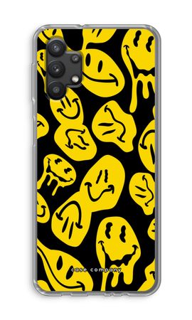 Melting smiley - Yellow