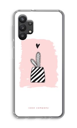 Black and white cactus