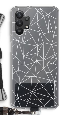 Geometric lines white