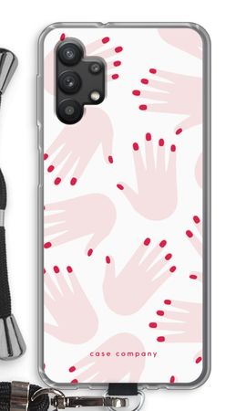 Hands pink