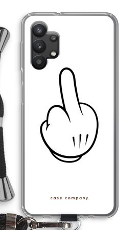 Middle finger white