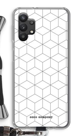 Cubes black and white