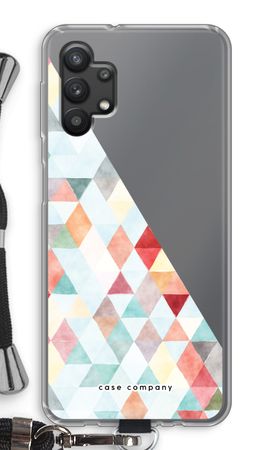 Coloured triangles pastel